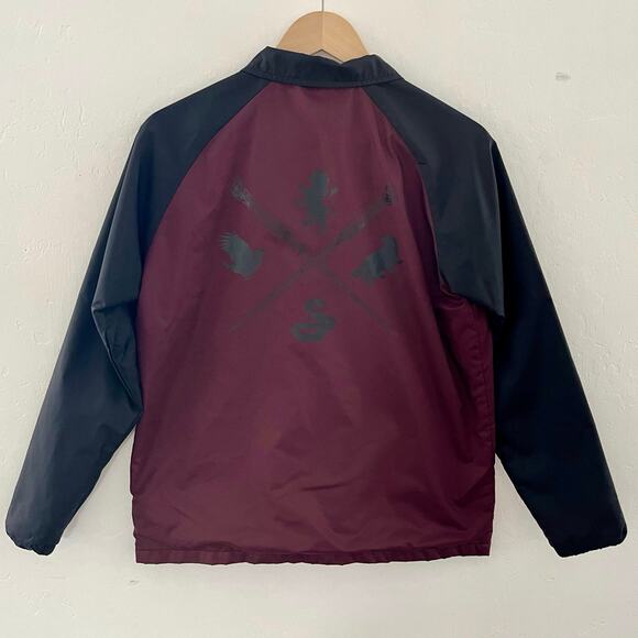 VANS x Harry Potter Kids Torrey Jacket Windbreaker Hogwarts Crests Youth Large - Picture 1 of 14